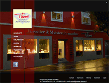 Tablet Screenshot of juwelier-thomas.at